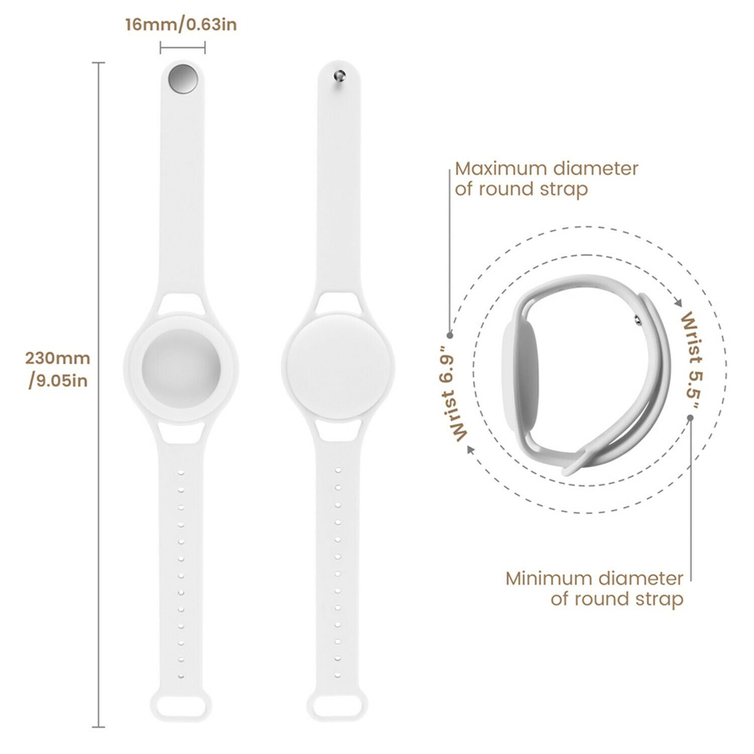 New Bracelet Soft Durable Replacement Strap Watch Band Anti-Scratch Wristbelt
