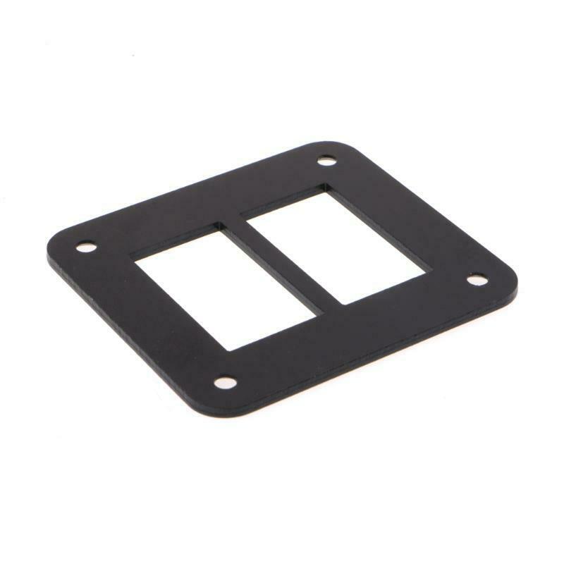 Aluminum Rocker Switch Panel 2/3/4/6 Way Housing Holder For Car Boat Auto Parts