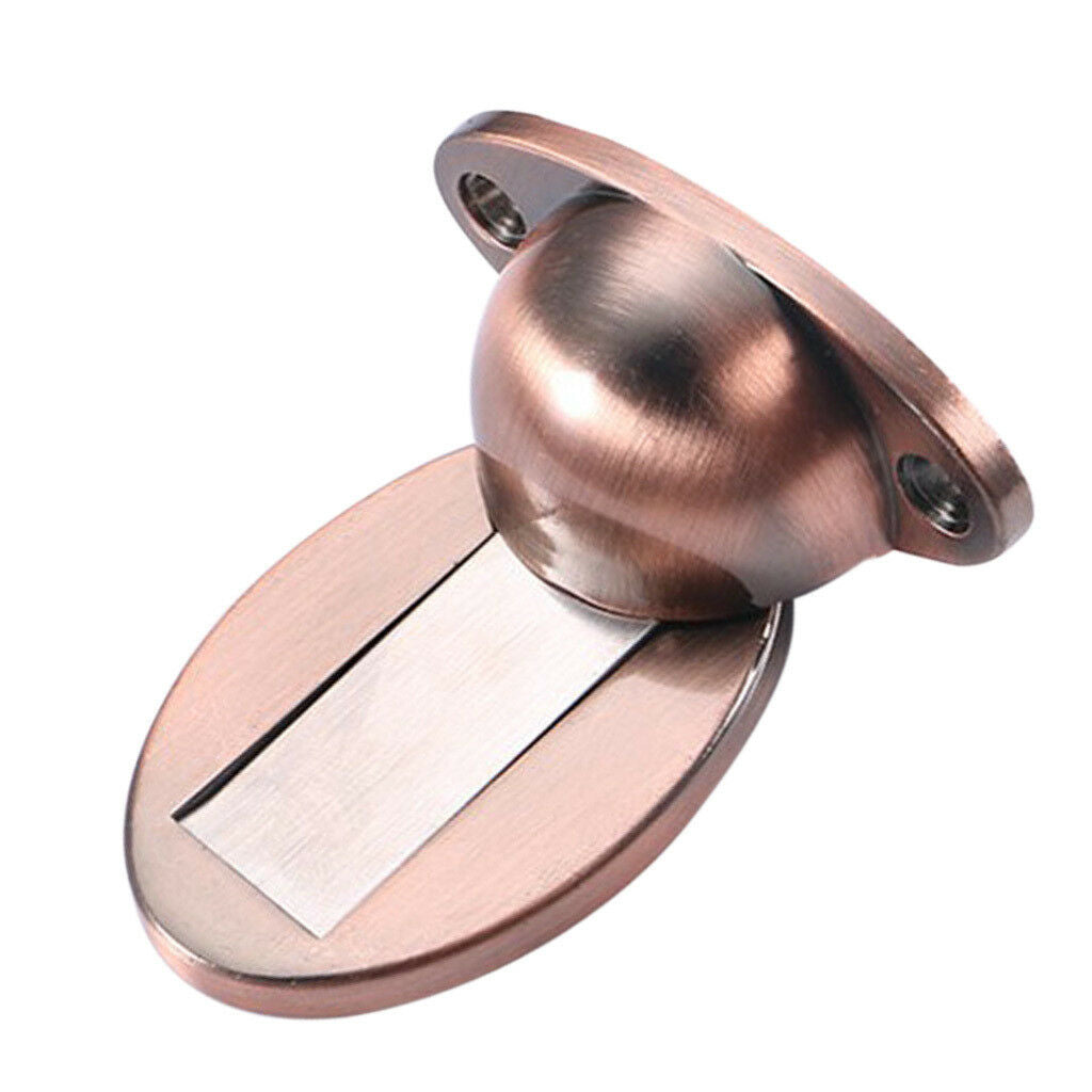 Metal Magnetic Door Stop Door Catcher Door Holder Doorstop Catcher Copper