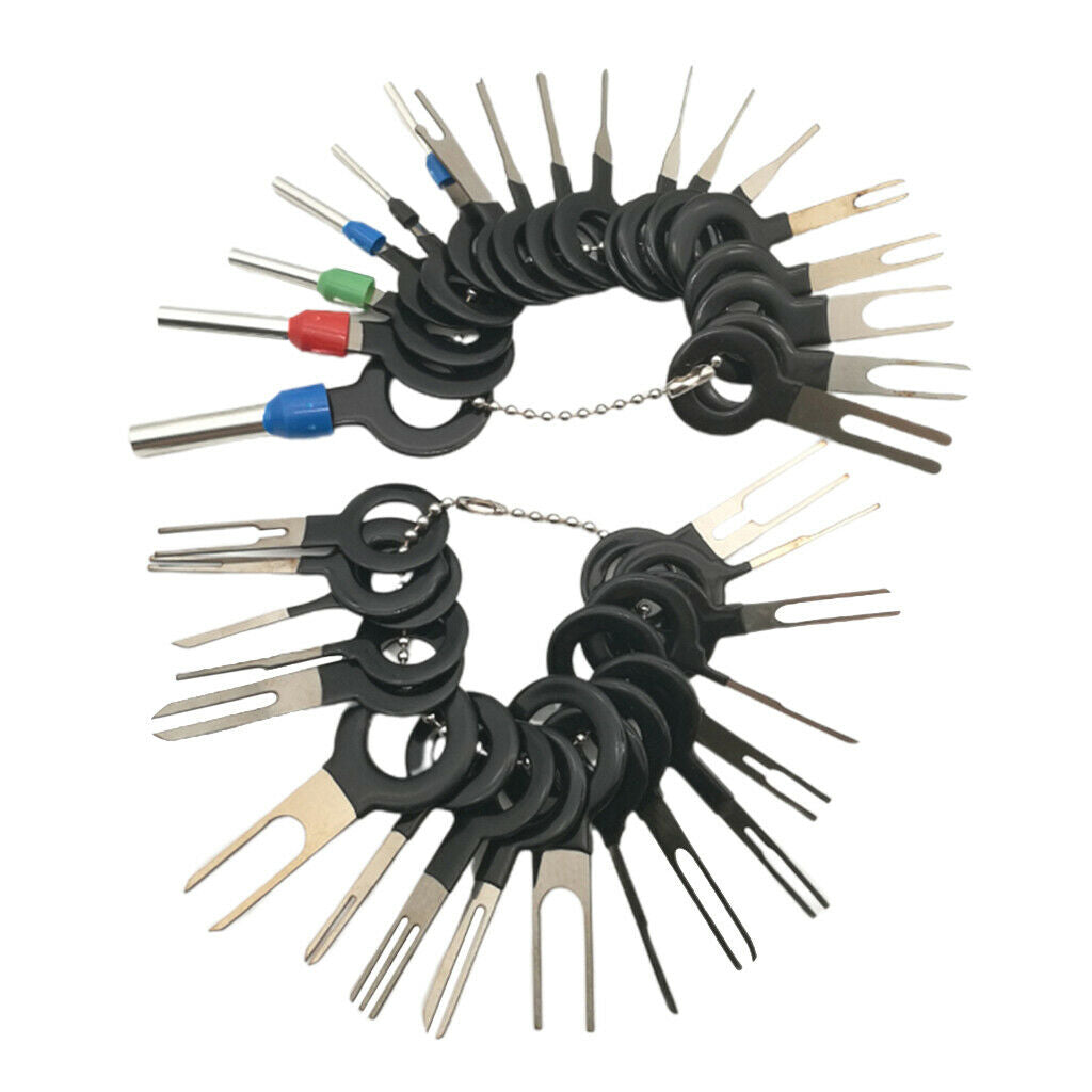 36PCS Wire Terminal Removal Tool Kit Car Electrical Wiring Crimp Connector Pin