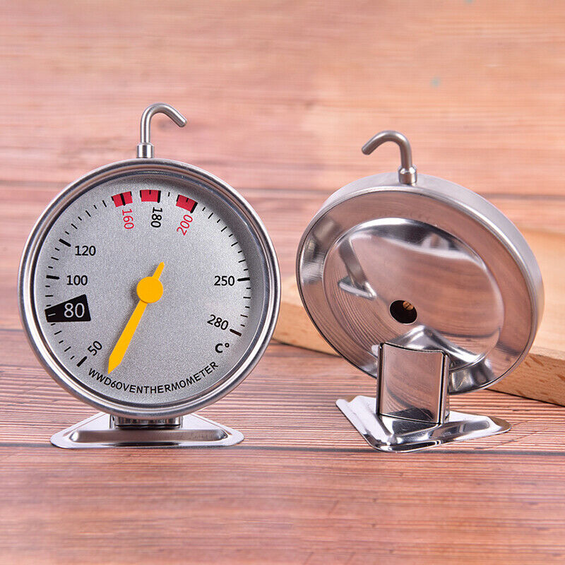 1PCS Kitchen Thermometer Stainless Steel Dial Cooking Oven Thermometer KitchBDA