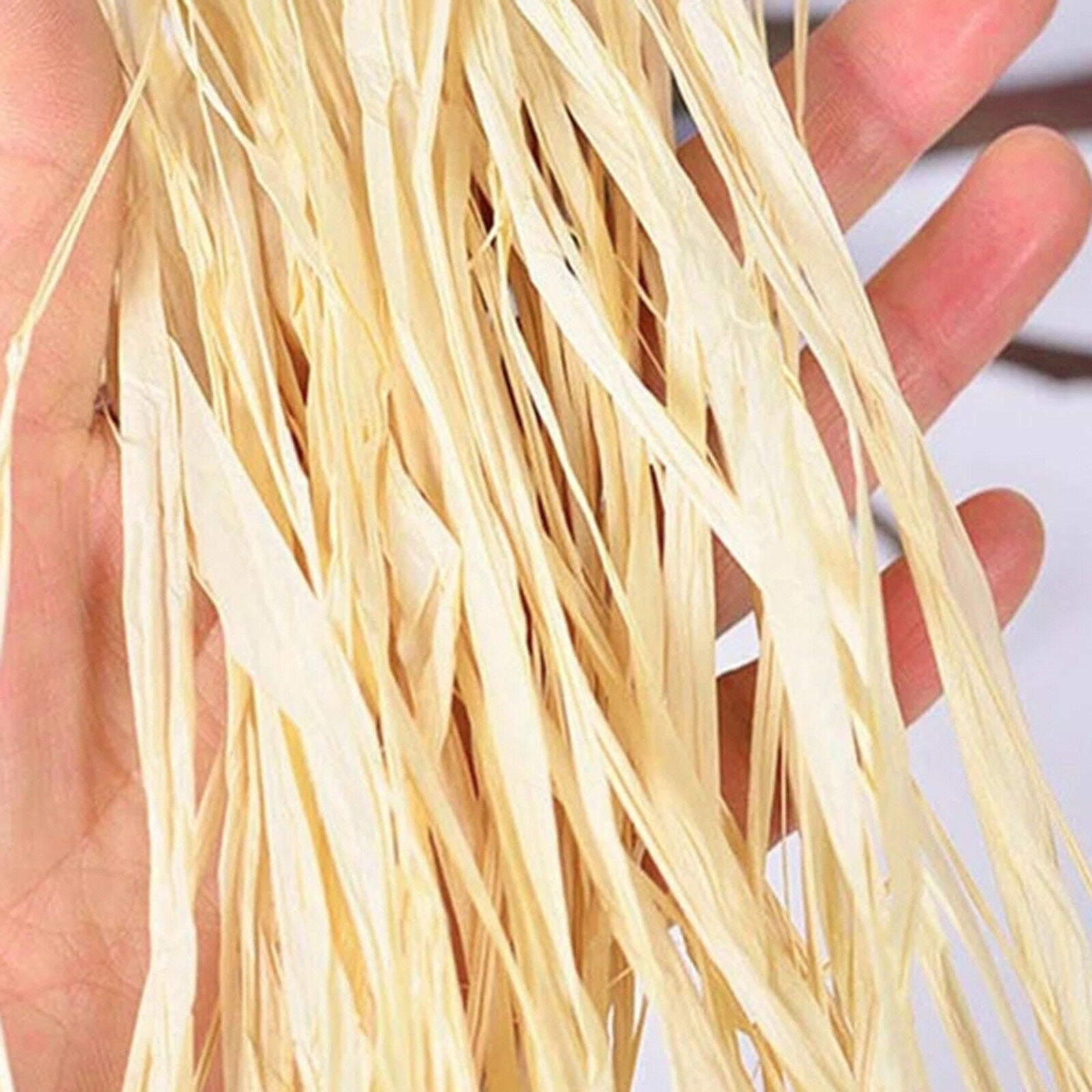 200g Raffia Grass Paper Ribbon for Crafts Gift Packing Flower Wrapping