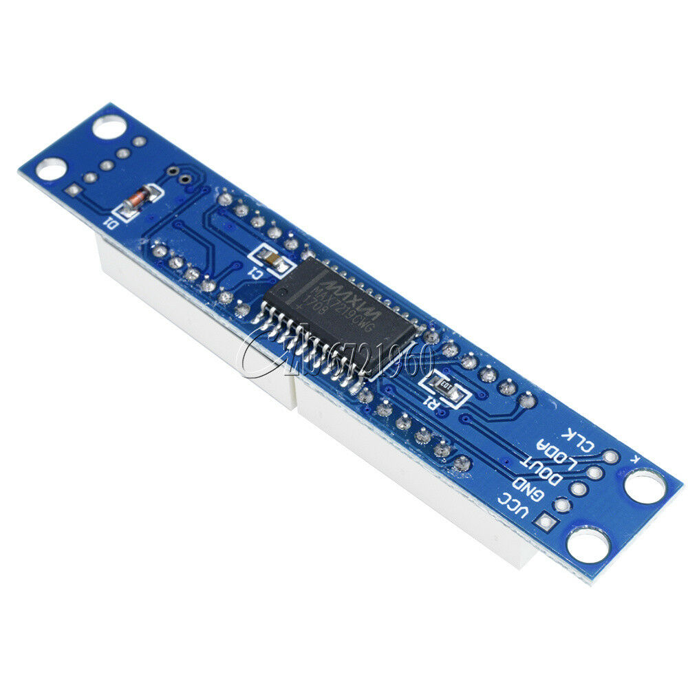 Blue MAX7219 LED Dot Matrix 8 Digit Digital Tube Display Control For Arduino