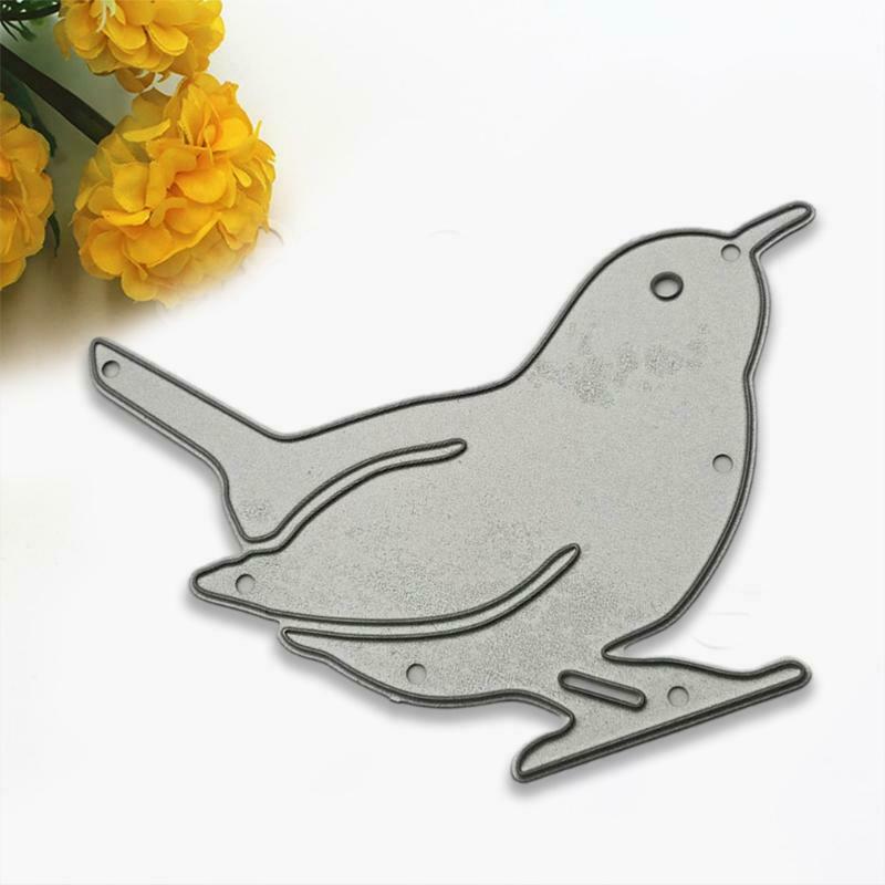 Cute Bird Metal Cutting Dies Stencils DIY Scrapbooking Album Paper Card Template