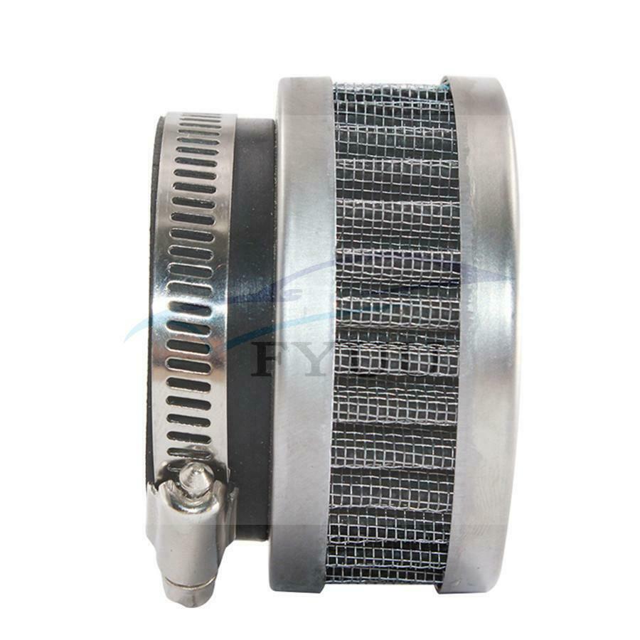 Universal Motorcycle ATV Scooter Air Cleaner Intake Filter 58mm Cleaner + Clamp