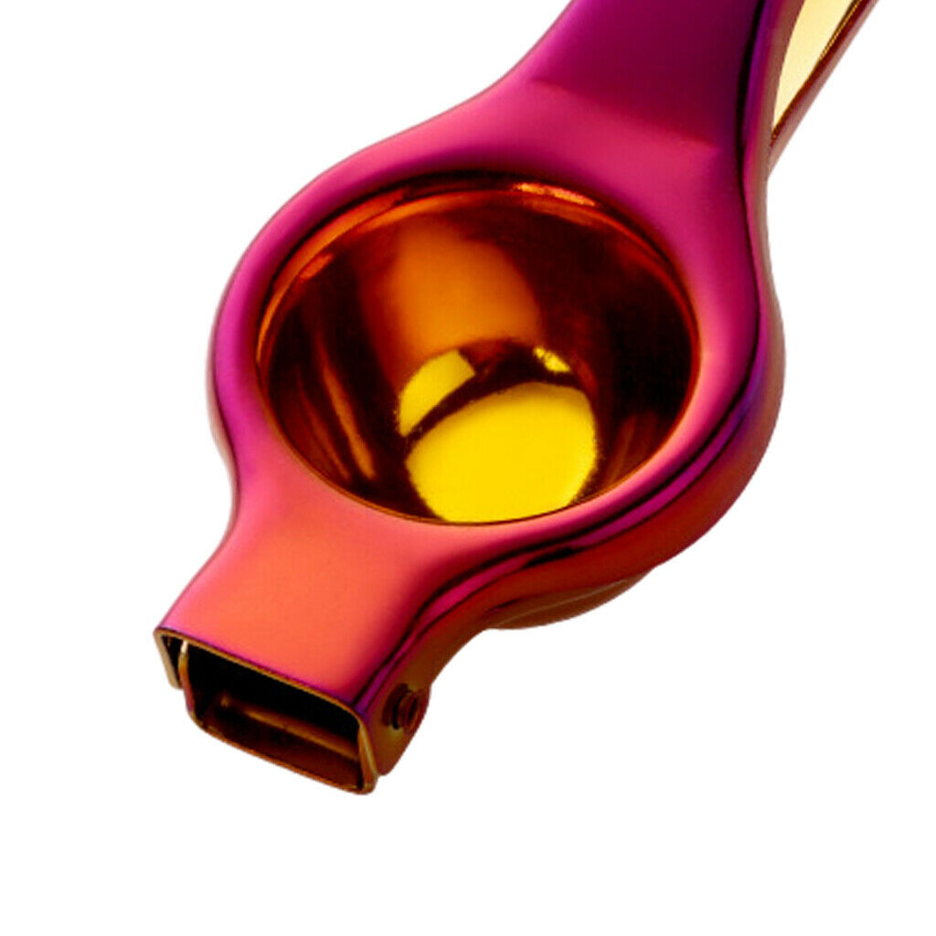 Handheld Manual Fruit Juicer Citrus Lemon Squeezer Hand Press Tool Rainbow