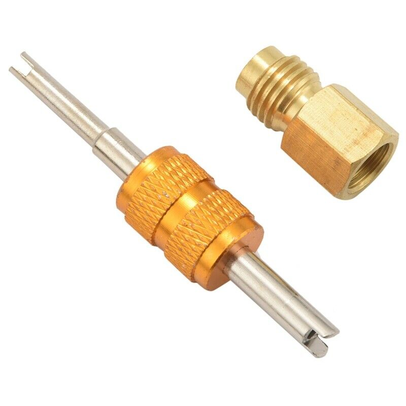 3-In-1 AC Tool Kit, AC R134A Adapters  Couplers with Can Tap Valve and Valve CF4