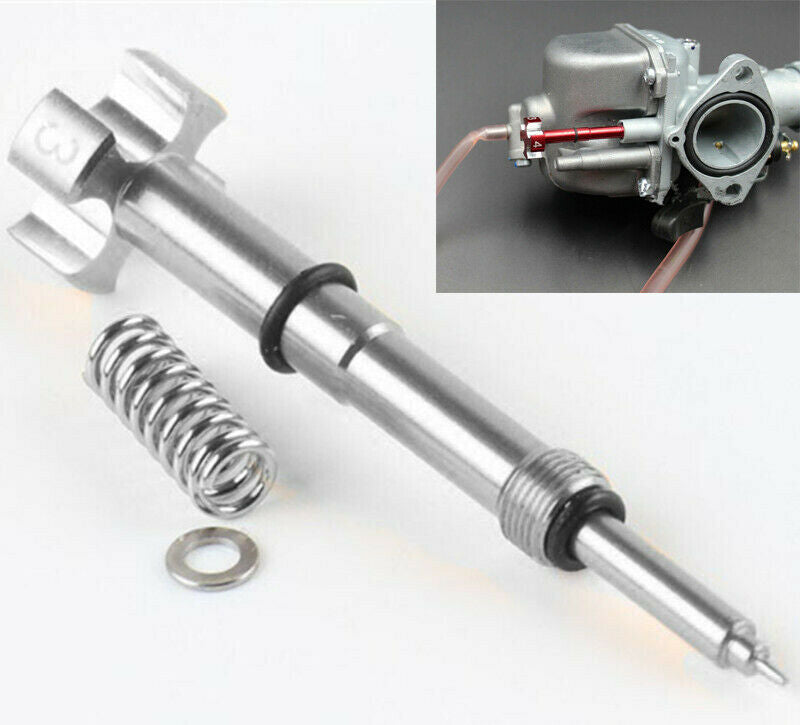 4-stroke Motorcycle Air Carburetor Adjustable Fuel Mixture Screw Universal