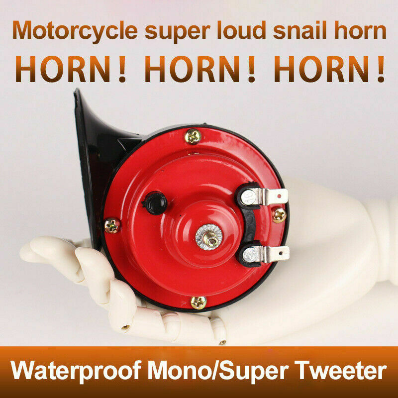 1 Pair 300DB Super Train Horn For Trucks SUV Car Boat Motorcycles NEW USA