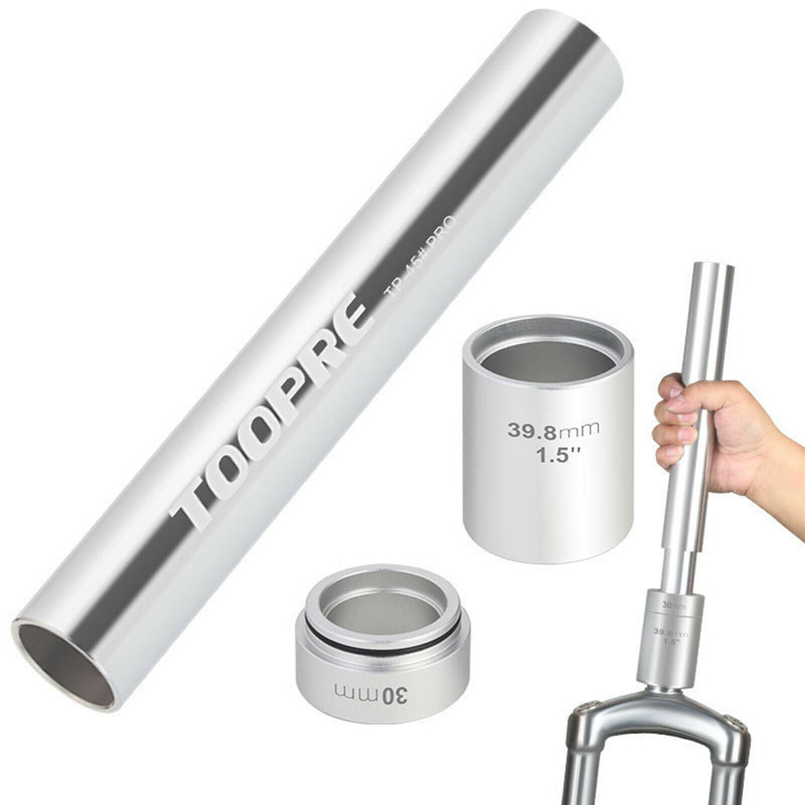 Bike Fork Install Tool Crown Race Driver 28.6mm 1-1/2'' Fork Setter Pipe