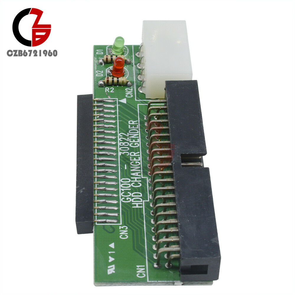 PATA/IDE To Serial ATA SATA Card Adapter Converter For HDD DVD 40Pin 2.5 to 3.5"