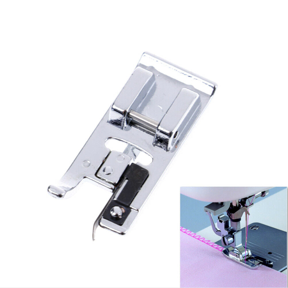 Overlock Vertical Presser Foot for Sewing Machine Brother Janome Snap on F.l8