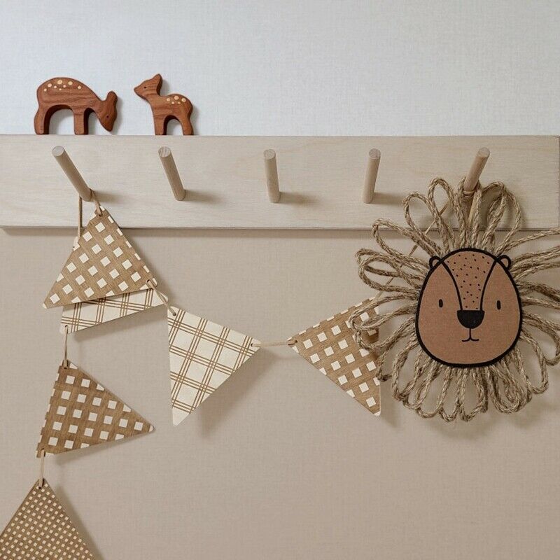 Forests Wooden Banners Baby Shower Decorations Birtay Party Decorations WoodW2G2
