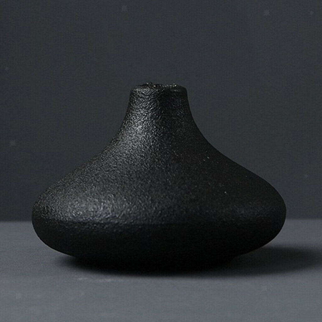 Minimalism Ceramic Flower Vase Sculpture Centerpieces Offices Living Room B