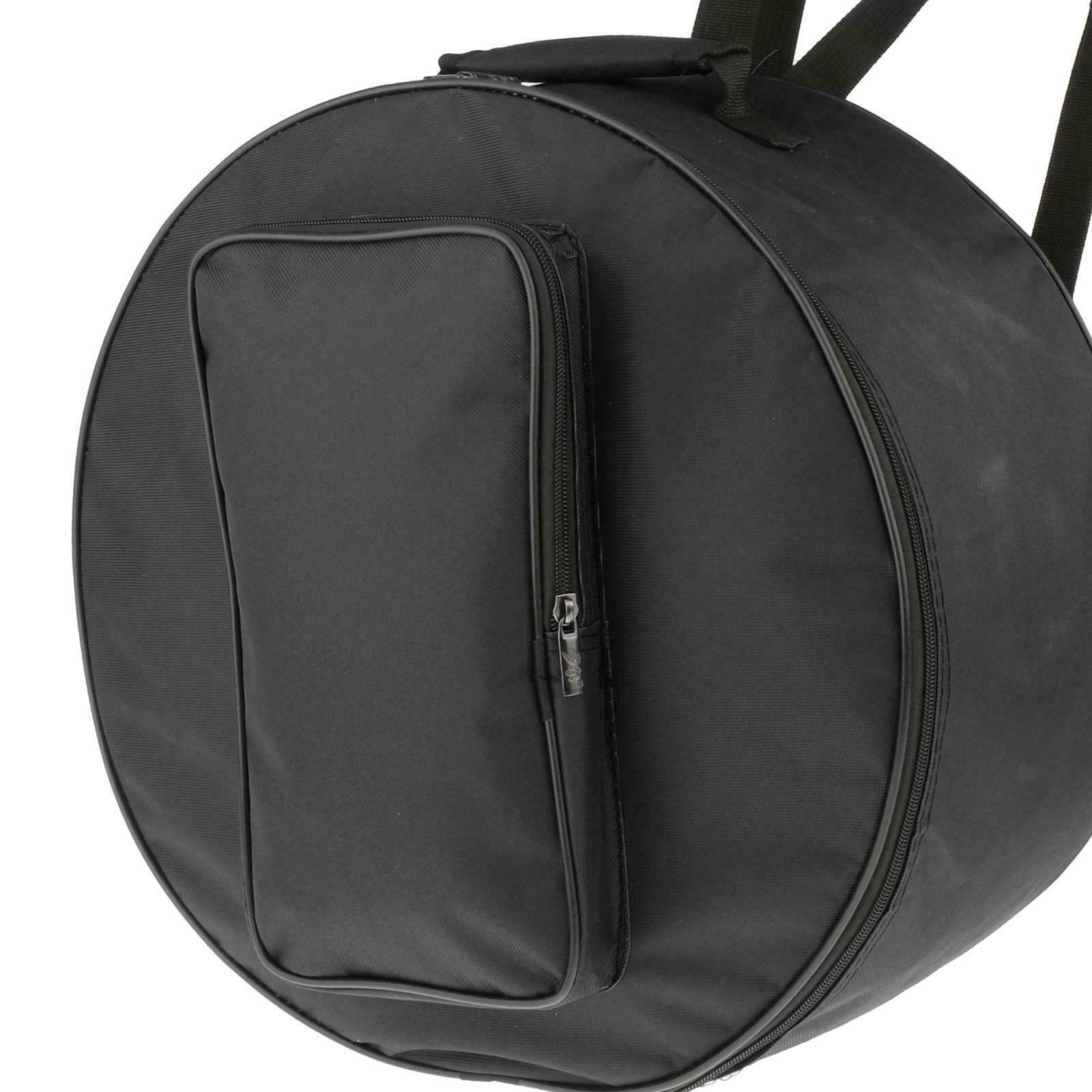Snare Drum Bag Case Cover Shoulder Bag with Shoulder Strap, Outside Handle