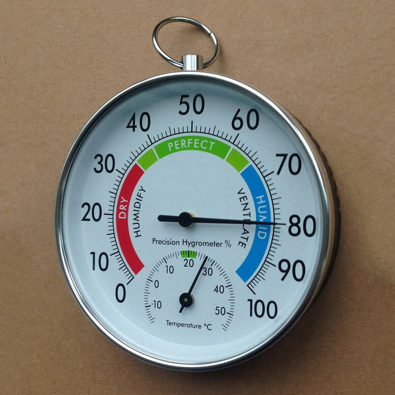 4inch Thermometer Meter Indoor Garden Home Humidity Hygrometer Gauge Monitor