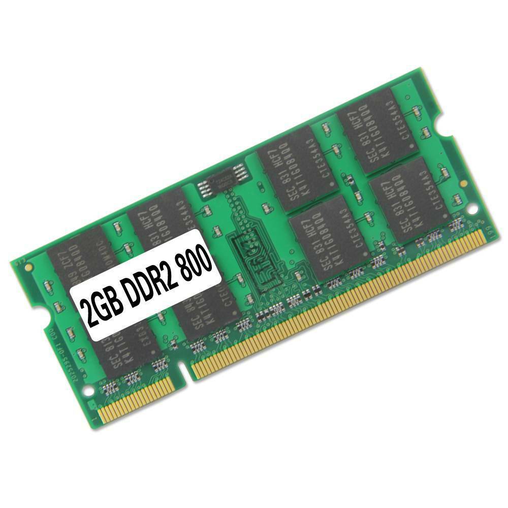 2GB Module Laptop/Notebook RAM DDR2 SDRAM PC2 6400 800MHz 200Pin Memory New!