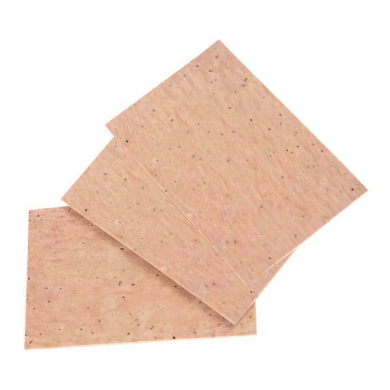 3x Liege for Saxo Mouthpiece Self-adhesive Cork Squares for Soprano Saxophone