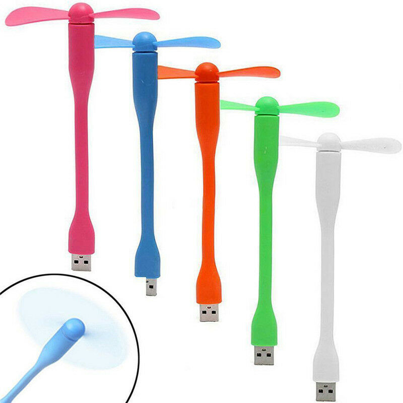 Travel Mini USB Cooling Fan Gadget Charge For All Power Supply USB Output.l8