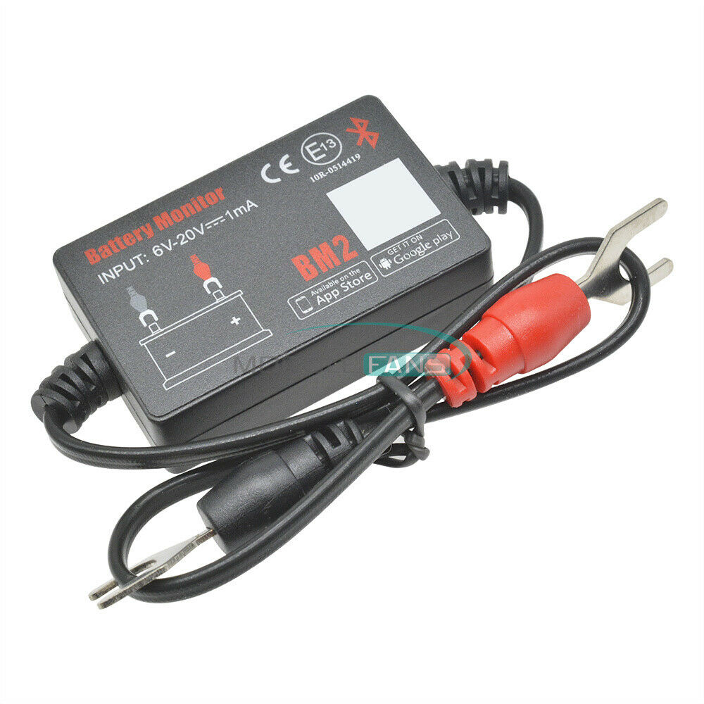 12V Battery Tester BM2 Battery Monitor Bluetooth 4.0 on Phone App Machine 6-20V