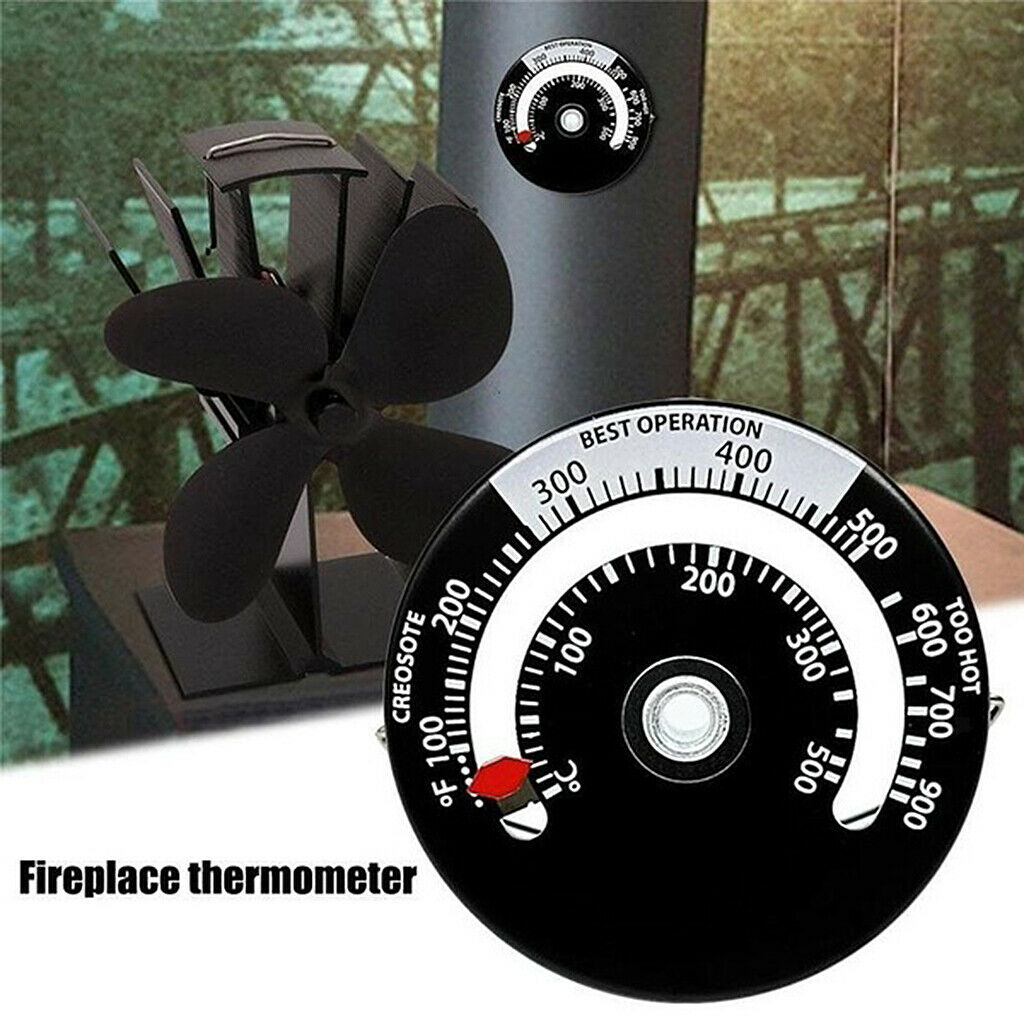 Stove Thermometer Wood Burner Top Thermometer Stove Temperature Meter Stove Flue