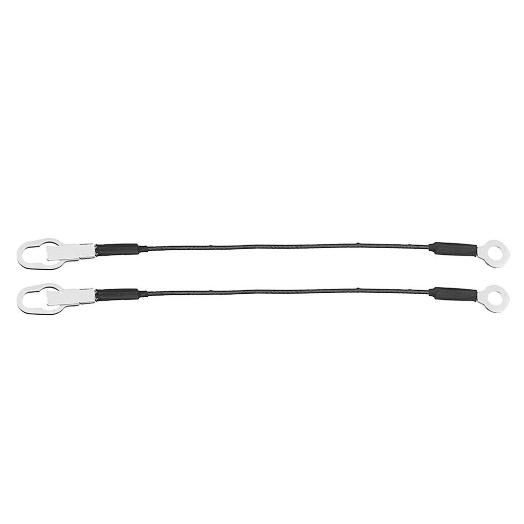 2pcs Tailgate Tail Gate Support Cables Hitch Strap for 93-11 Ford Ranger