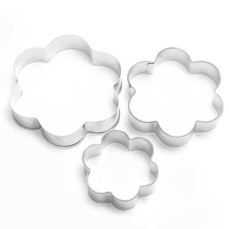 12Pcs Stainless Steel Cookie Fondant Cake Biscuit Mold Mould Sugarcraft Cu.l8