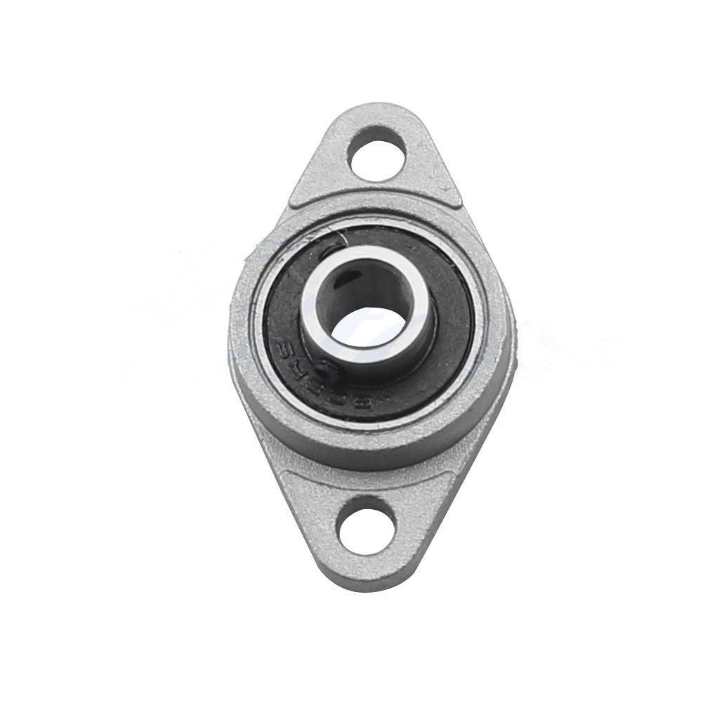 2Pcs 8mm Bore Diameter KFL08 Pillow Block Bearing Flange Rhombic BearingsL.l8