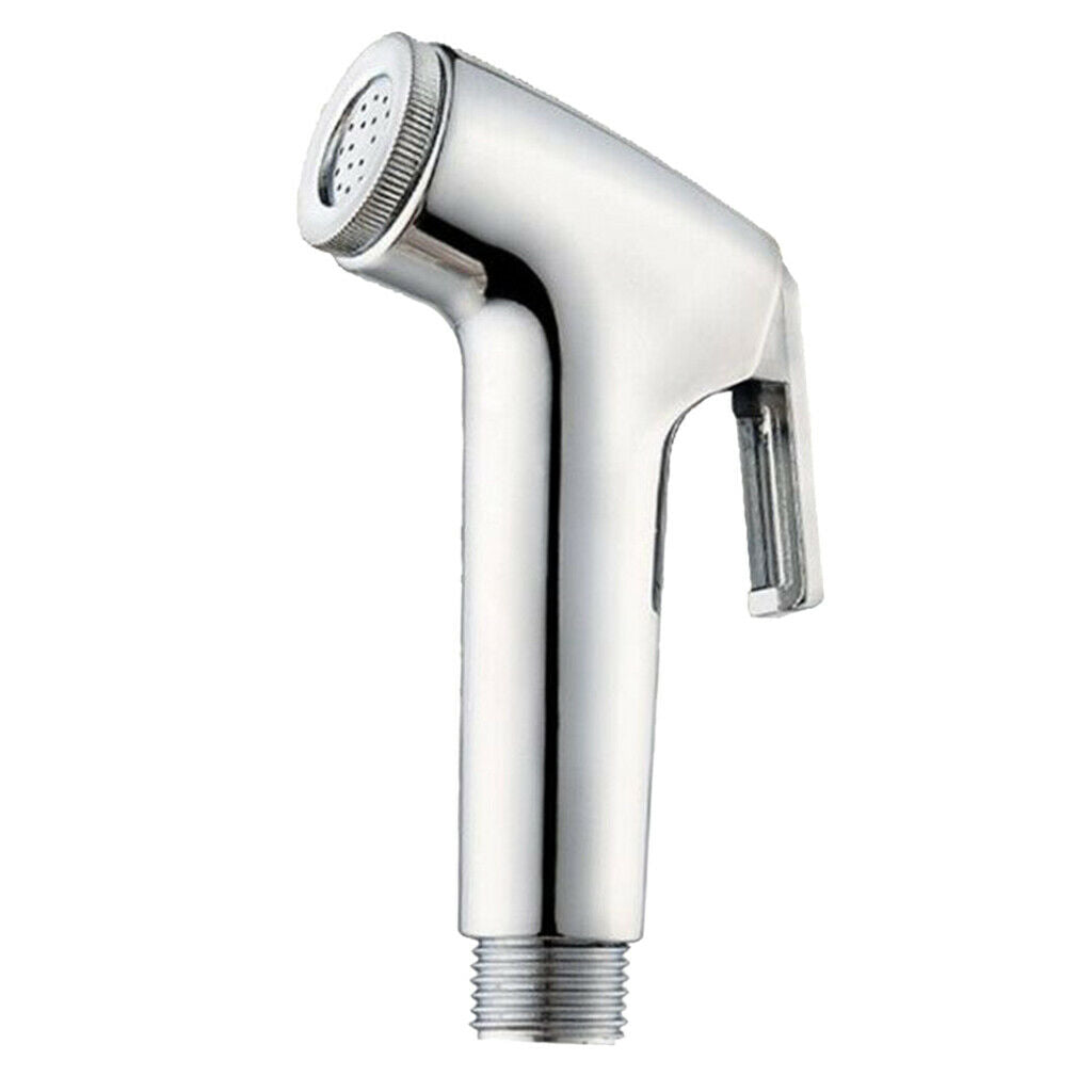 Bathroom Bidet Sprayer Head Electro-plating Plastic Washroom Bathing Kit