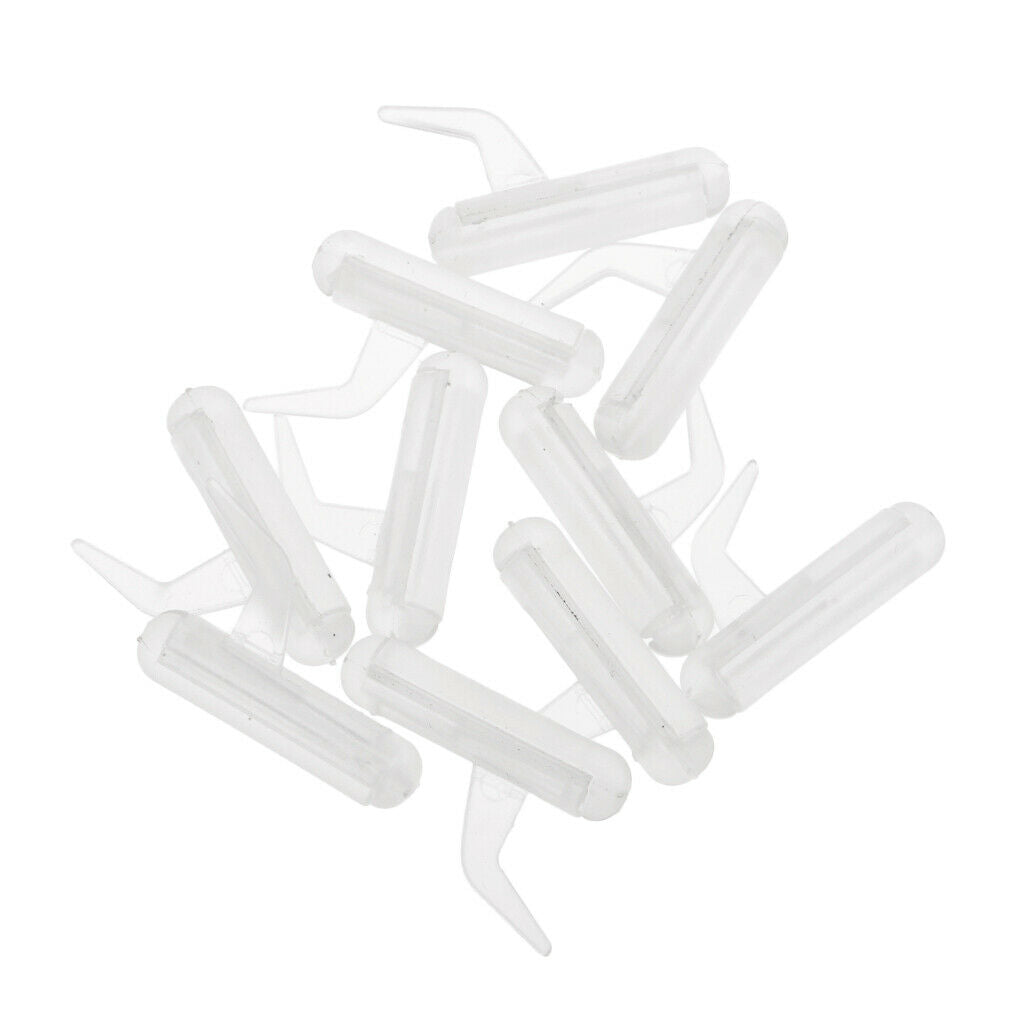 10pcs Tube Quick Change Rig Clips Connector Carp Fishing Tackle Accessories