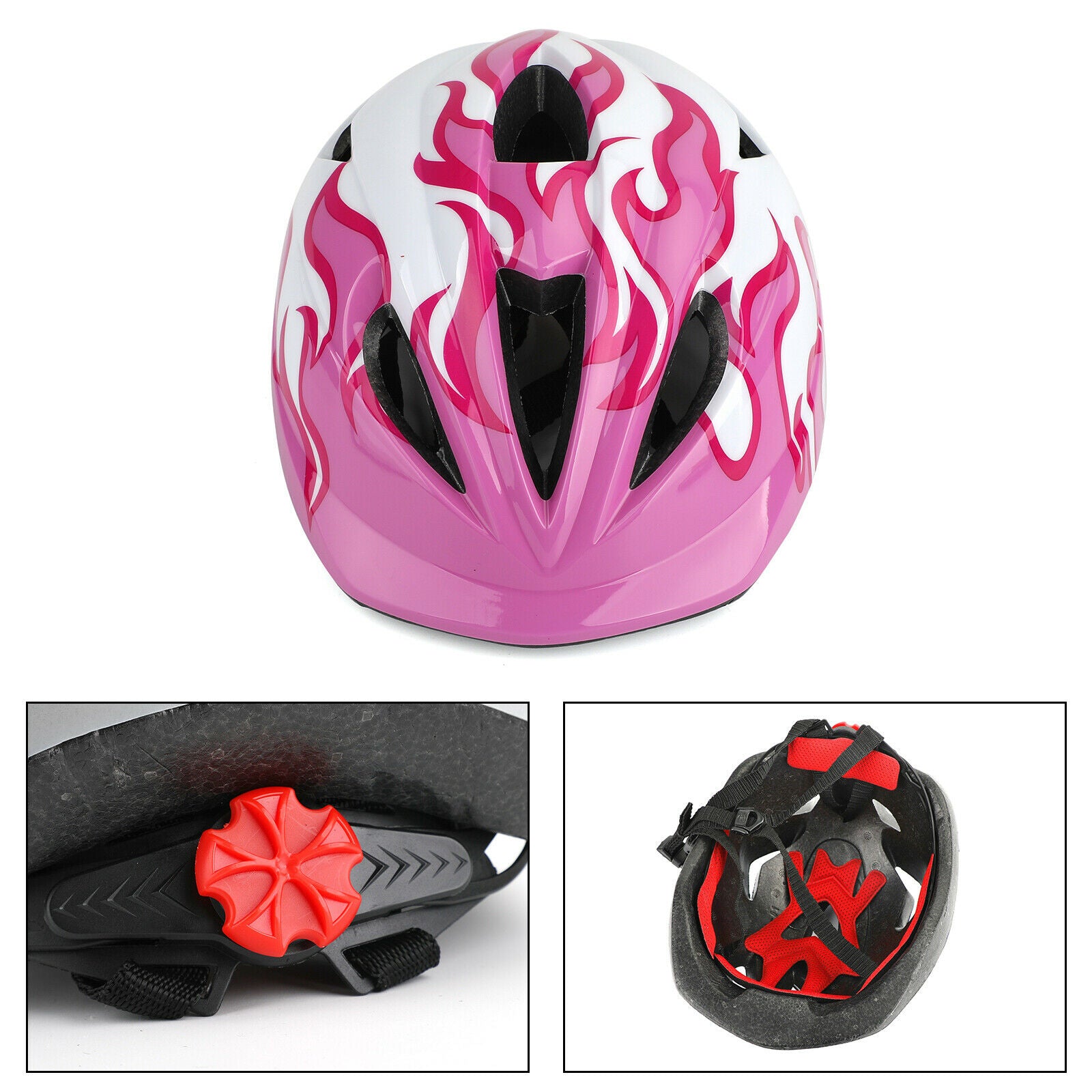 Boys Girls Safety Helmet Kids Bike Bicycle Skating Scooter Protective Gear PK T6