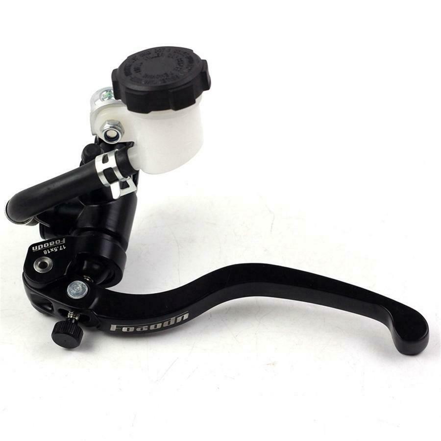 Motorcycle Left Hydraulic Brake Clutch Lever Master Cylinder Sensor Cable Pump