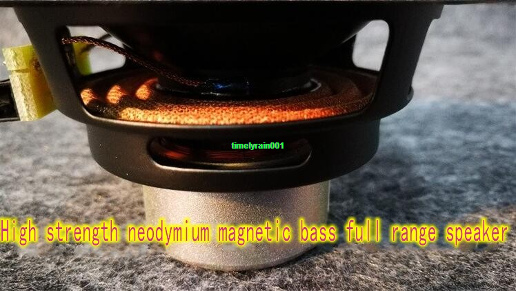 2pcs 3"inch Woofers 4Ω 12.5W~30W Neodymium speaker Loudspeaker Home Audio Parts