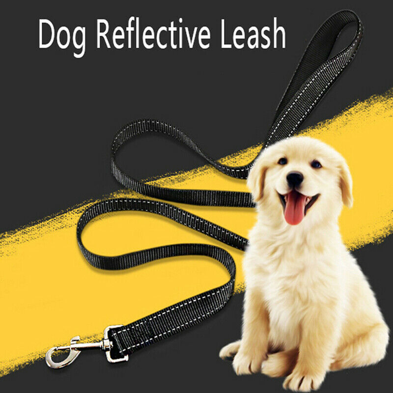 Strong Dog Leash Climbing Rope Night Safe Reflective Pet Training Han Px.l8