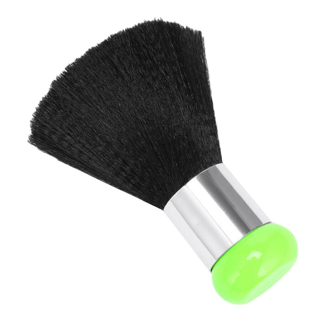 Hair Cutting Haircut Brush Neck Duster Cleaning Hair Brush Salon Tool Green
