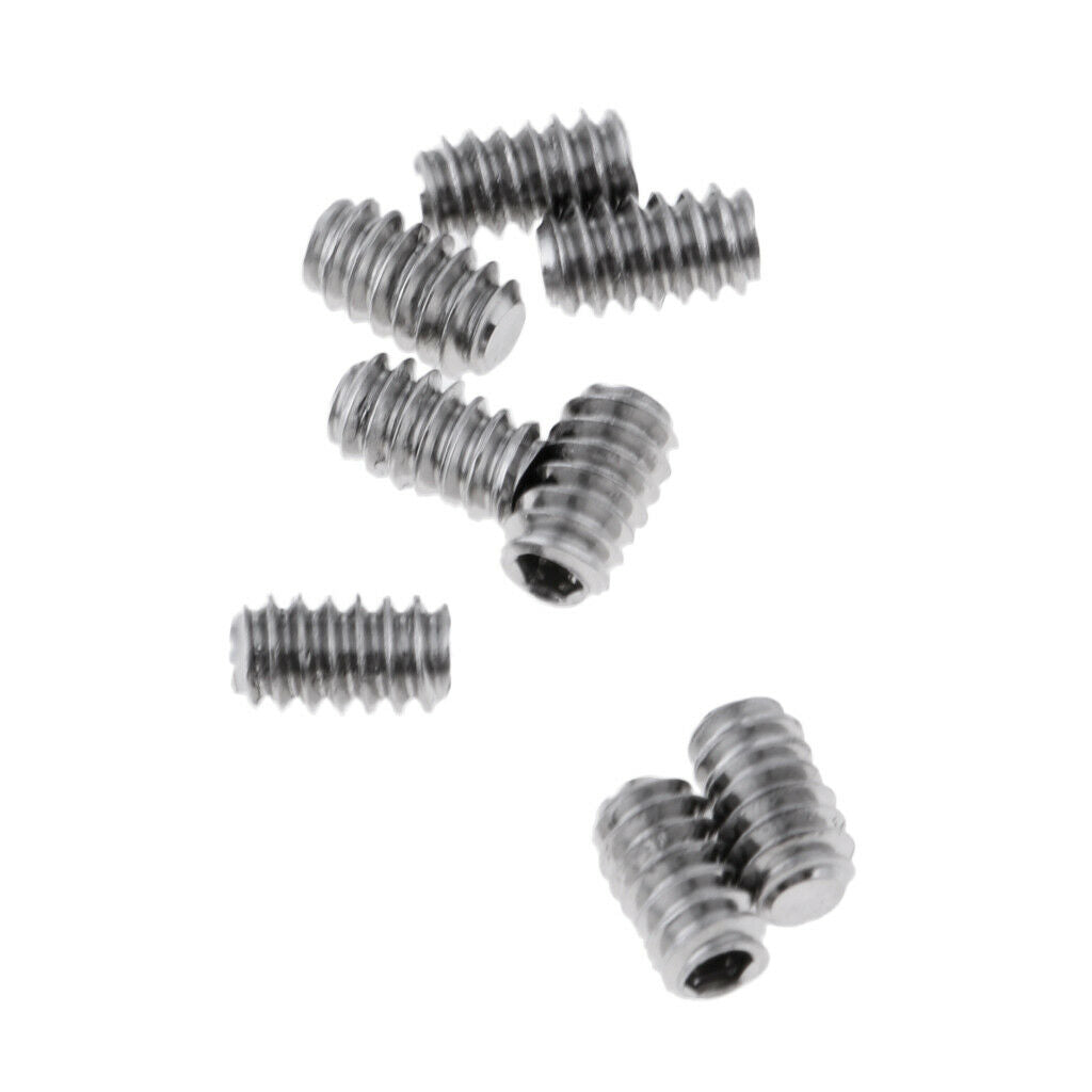 10 pieces stainless steel grub screws for surfboard, wakeboard, longboard,