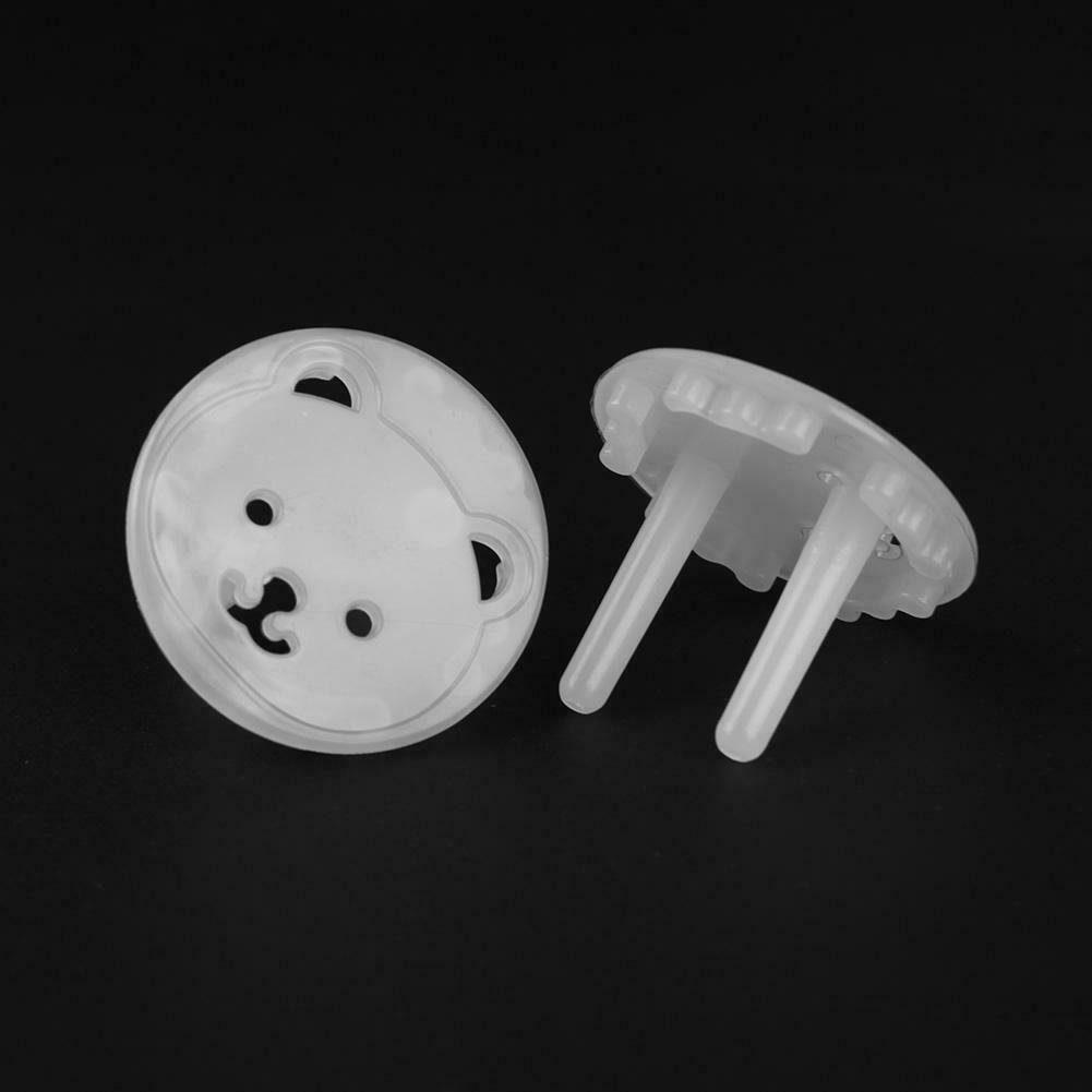 10pcs EU Power Socket Electrical Outlet Baby Safety Guard Protection Cover @