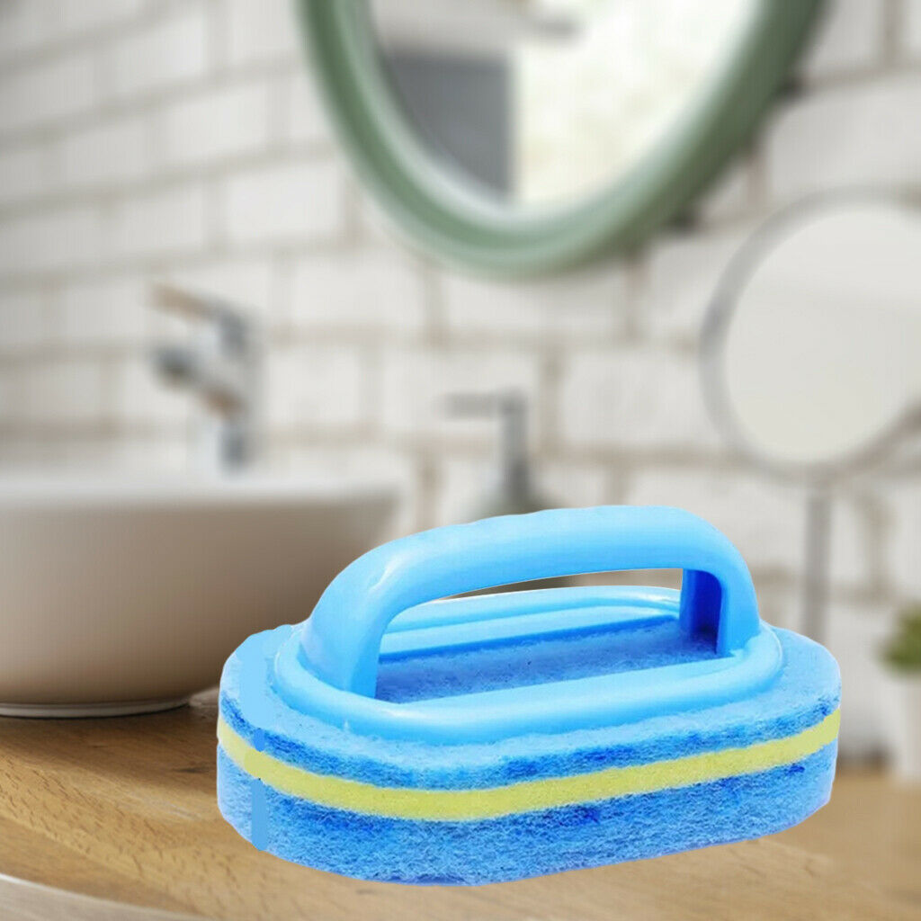 Bathroom Sponge Brush Descaling Cleaning Brush Tile Wall Home Cleaning Tool