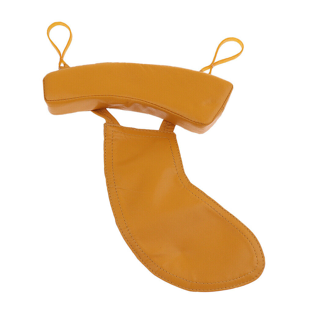 Leather Violin Chin Rest Pad Violin Support for 3/4 4/4 Violin Accessories