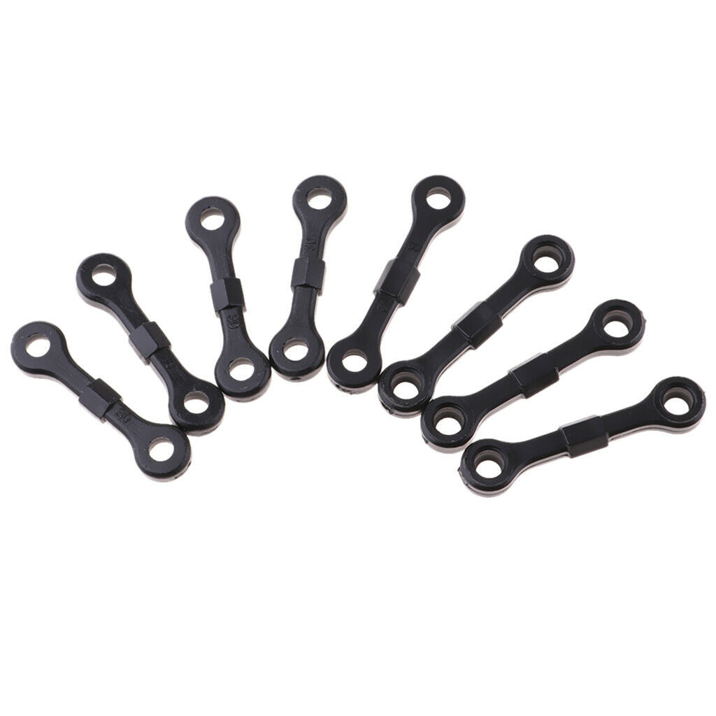 8 Pieces Rear Steering Linkage Pull Rod for WLtoys A202-52 RC Vehicle / Car
