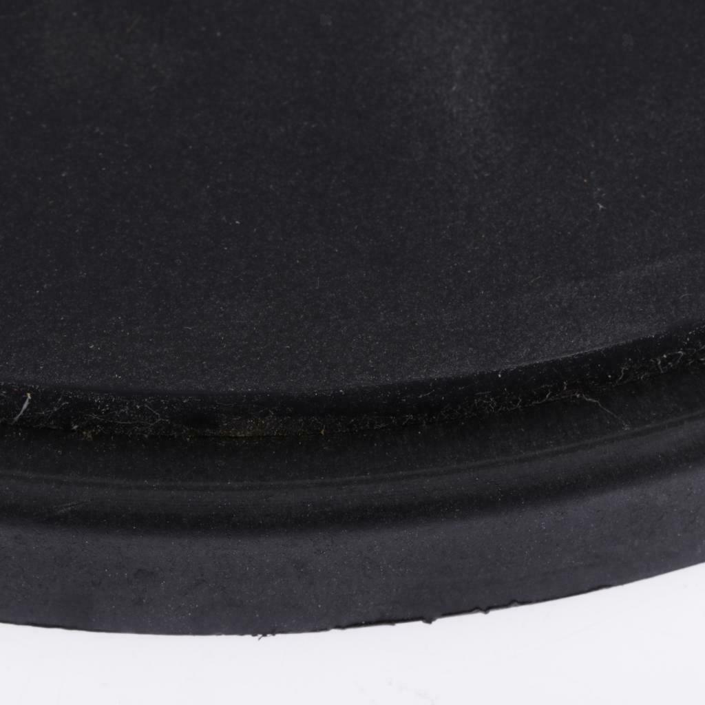 Silicon Rubber Drum Practice Pad 10 inch Size for Beginners Black