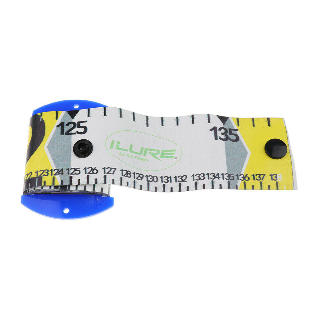 138cm Fishing Ruler Scale Fish Measurement Accurate Soft Tape Measure Tackle -