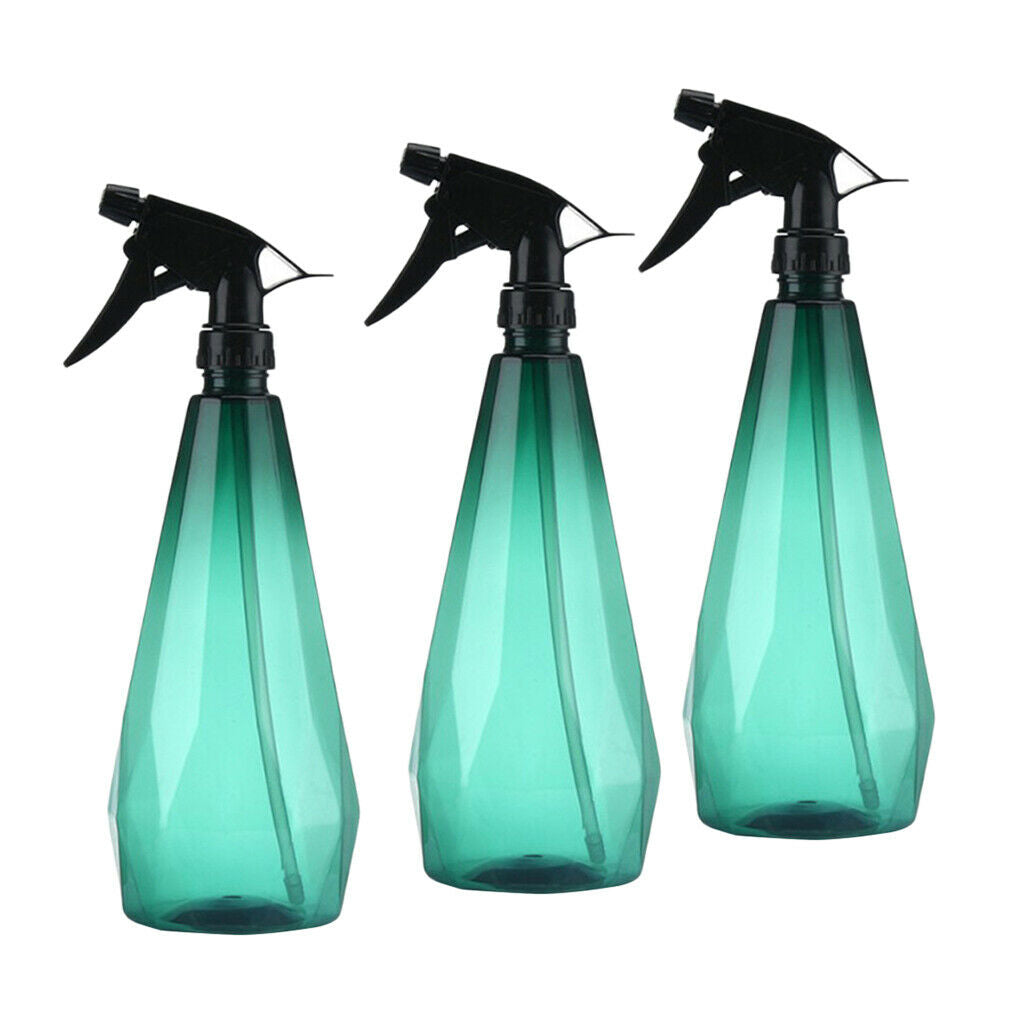 Set of 3 Misting Spray Bottle Plant Watering Can Trigger Sprayer Plant Care