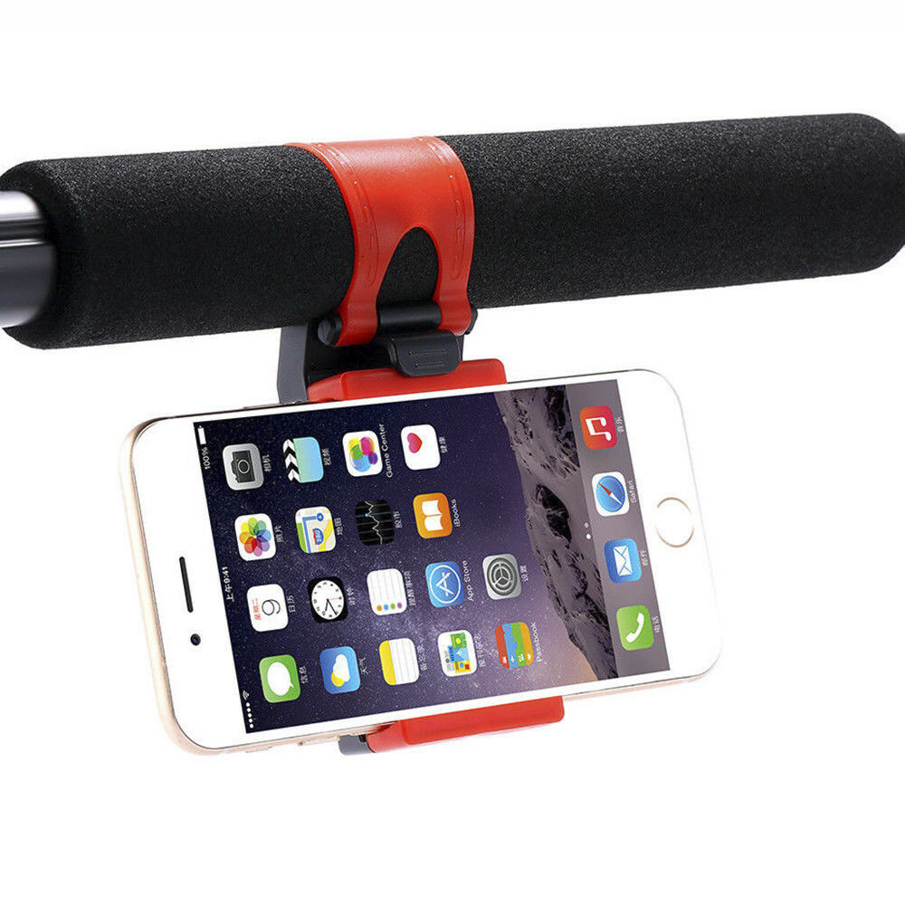 1PC Car Steering Wheel Phone Holder Clip Bike Handlebar Bracket Holder Universal
