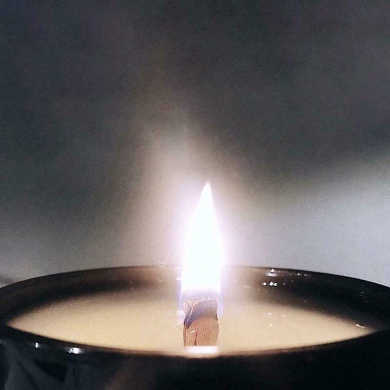 Wooden Candle Wicks with Metal Stand for Candle Making DIY Crafts Wood Wicks