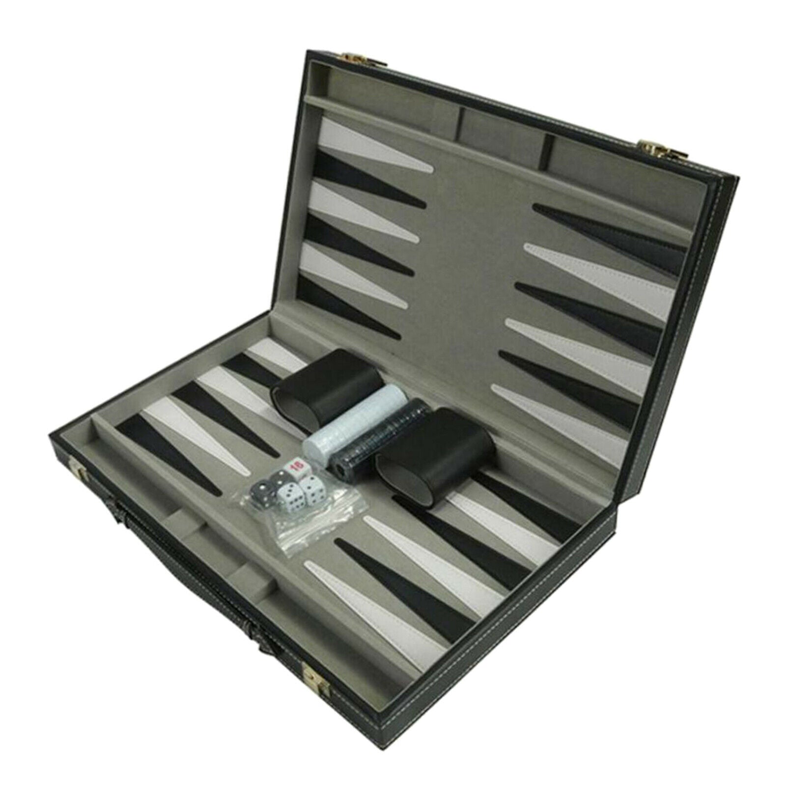 Premium Foldable Backgammon Board Game Set Portable Travel Board Nice Gifts