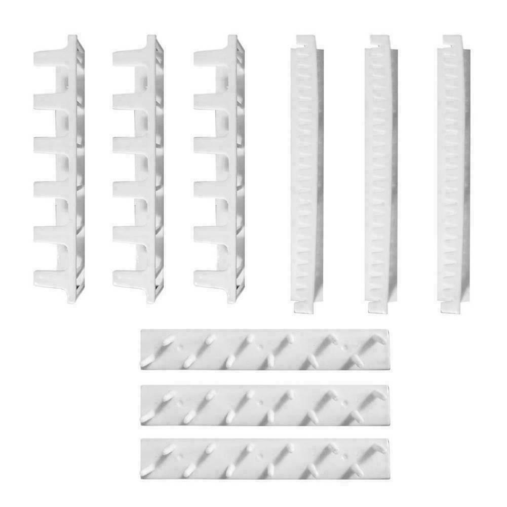 9Pc Jewelry Wall Hanger Holder Stand Organizer Hook Necklace Earring L4W3