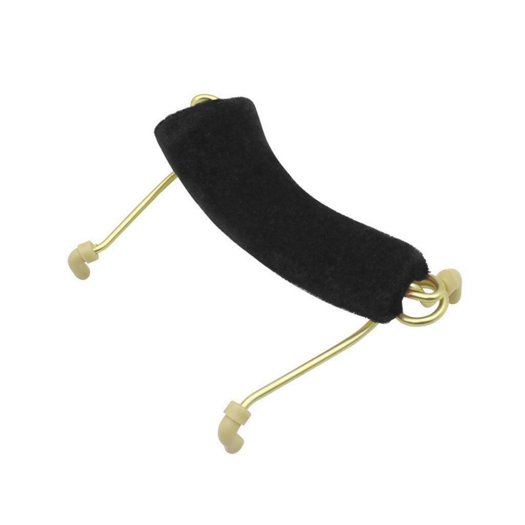 Durable 3/4&4/4 Violin Fiddle Shoulder Rest Stage Practice Accessory Black