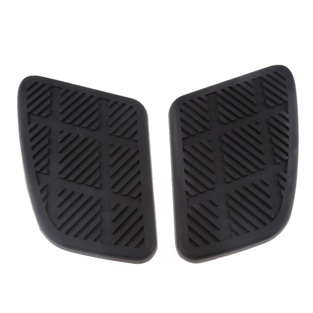 Motorcycle Tank Traction Side Pad Gas Fuel Knee Grip for Retro Cafe Racer