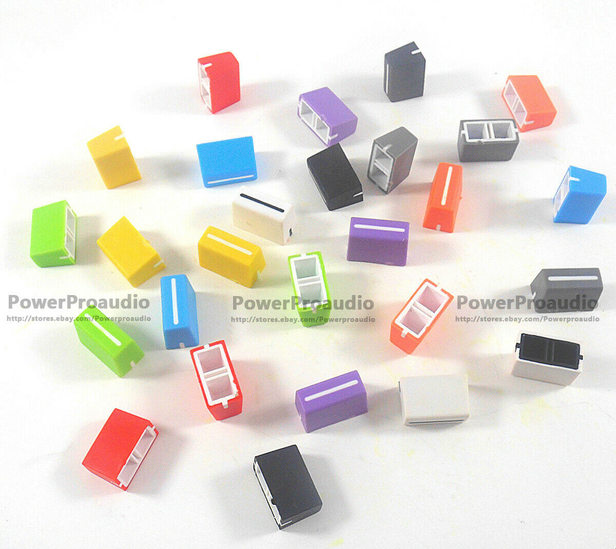 27x Fader Cap Straight Slide Potentiometer Cap For RANE TTM-54 56 57 61 68